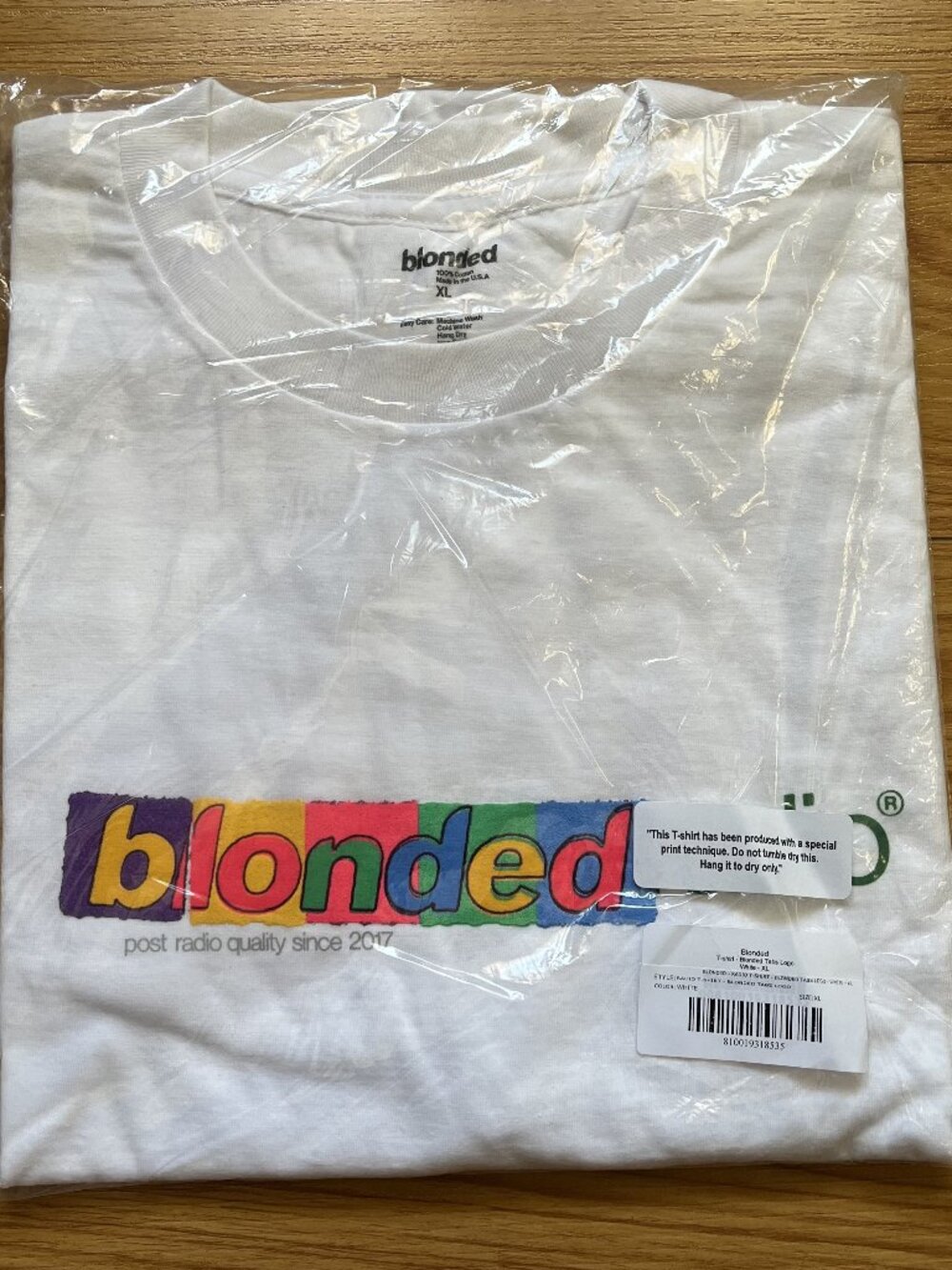 Frank Ocean Blonded Radio LSD T-shirt XL